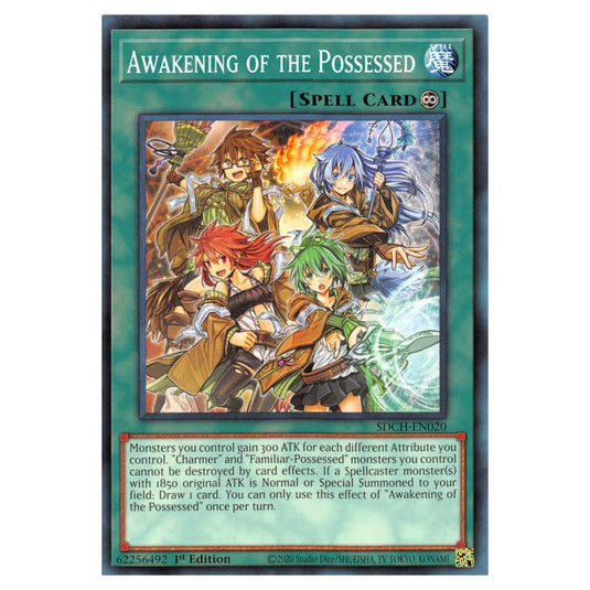 Yu-Gi-Oh! - Structure Deck - Spirit Charmers - Awakening of the Possessed (Common) SDCH-EN020