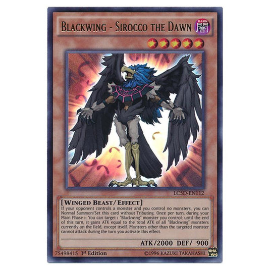 Yu-Gi-Oh! - Legendary Collection 5D's Mega Pack - Blackwing - Sirocco the Dawn (Ultra Rare) LC5D-EN112