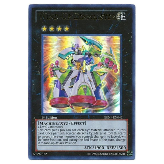 Yu-Gi-Oh! - Generation Force - Wind-Up Zenmaister (Ultra Rare) GENF-EN042