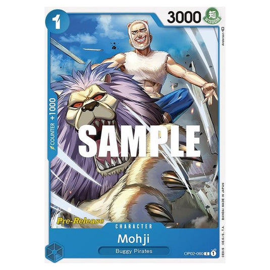 One Piece - OP-02: Paramount War Promos - Mohji - OP02-060