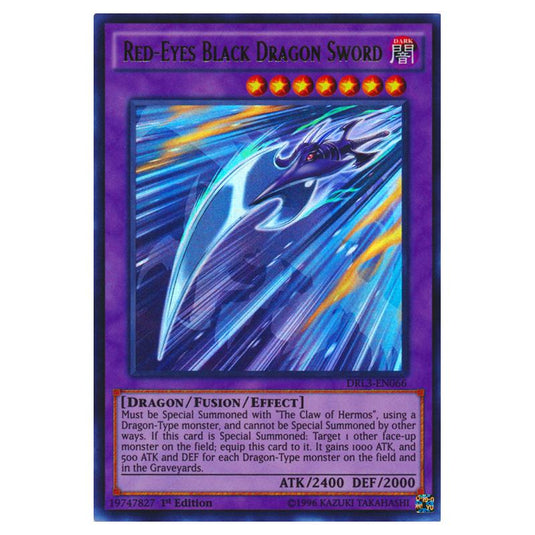 Yu-Gi-Oh! - Dragons of Legend - Unleashed - Red-Eyes Black Dragon Sword (Ultra Rare) DRL3-EN066