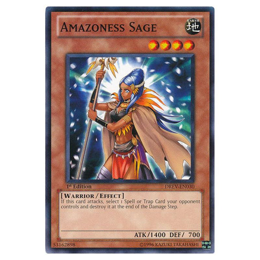 Yu-Gi-Oh! - Duelist Revolution - Amazoness Sage (Common) DREV-EN030