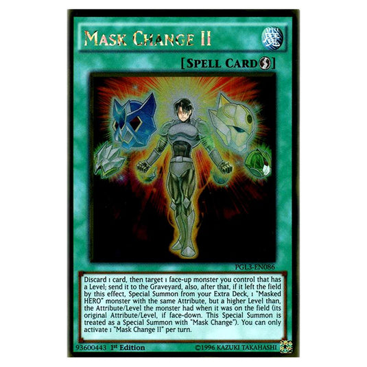 Yu-Gi-Oh! - Premium Gold - Infinite Gold - Mask Change II (Gold Rare) PGL3-EN086