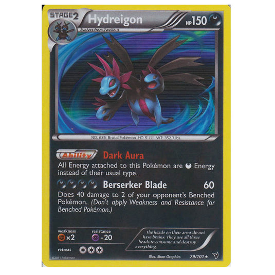 Pokemon - Black & White - Noble Victories - Hydreigon 79/101