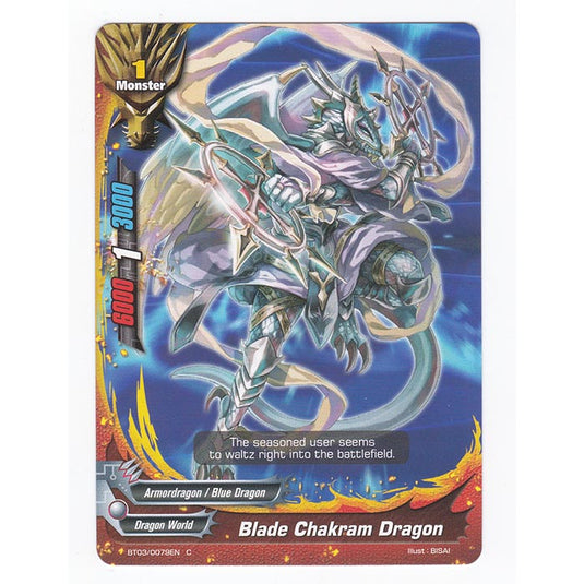 Future Card Buddyfight - Drums Adventures - Blade Chakram Dragon - 79/105