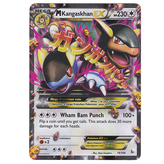 Pokemon - XY - Flashfire - Mega Kangaskhan-EX - 79/106