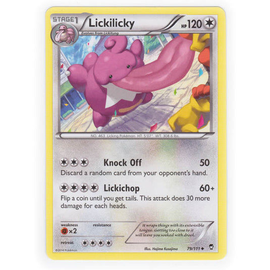 Pokemon - XY Furious Fists - Lickilicky - 79/111