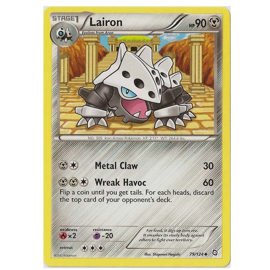 Pokemon - Black & White - Dragons Exalted - Lairon - 79/124