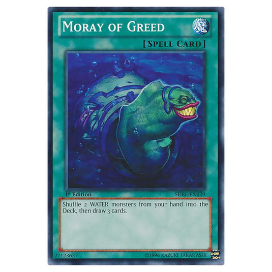 Yu-Gi-Oh! - Realm of the Sea Emperor Structure Deck - Moray of Greed (Common) SDRE-EN029