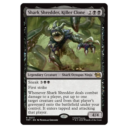 Magic The Gathering - Teenage Mutant Ninja Turtles - Shark Shredder, Killer Clone - 0073