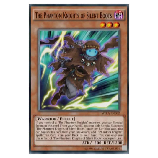 Yu-Gi-Oh! - Wing Raiders - The Phantom Knights of Silent Boots (Super Rare) WIRA-EN002