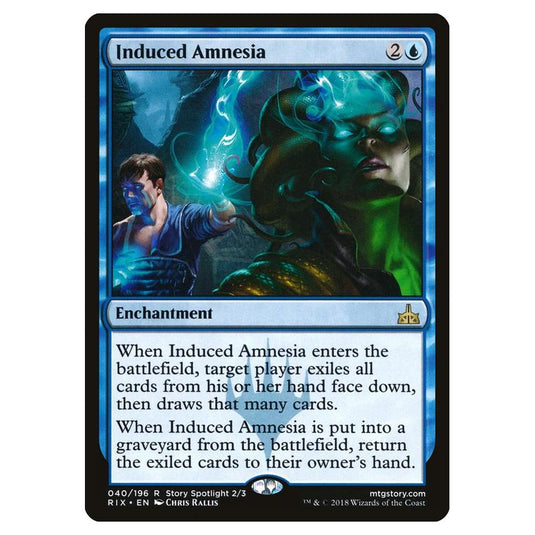 Magic The Gathering - Rivals Of Ixalan - Induced Amnesia - 40/196 (Foil)