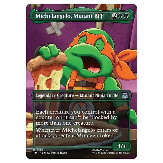 Magic The Gathering - Teenage Mutant Ninja Turtles - Michelangelo, Mutant BFF - 0198