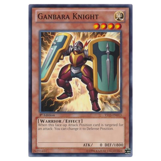 Yu-Gi-Oh! - Super Starter - V for Victory - Ganbara Knight (Common) YS13-EN013