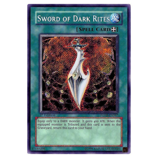 Yu-Gi-Oh! - Force of the Breaker - Sword of Dark Rites (Secret Rare) FOTB-EN067