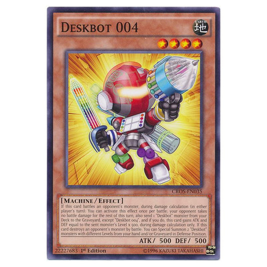Yu-Gi-Oh! - Crossed Souls - Deskbot 004 (Common) CROS-EN035
