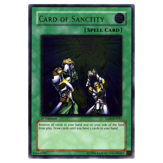 Yu-Gi-Oh! - The Lost Millennium - Card of Sanctity (Ultimate Rare) TLM-EN037