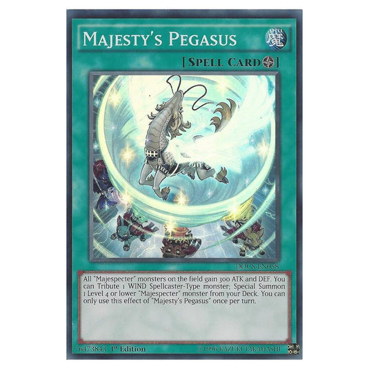 Yu-Gi-Oh! - Dimension of Chaos - Majesty's Pegasus (Super Rare) DOCS-EN058
