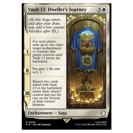 Magic The Gathering - Universes Beyond - Fallout - Vault 13: Dweller's Journey - 0026