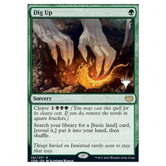 Magic The Gathering - Innistrad: Crimson Vow Promos - Dig Up - 197/277
