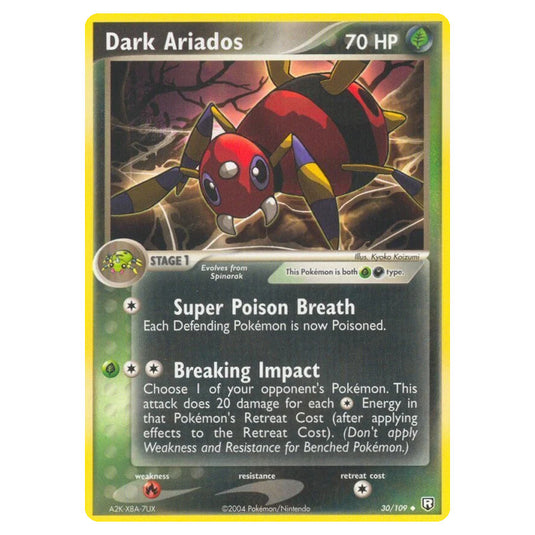 Pokemon - EX Team Rocket Returns - Dark Ariados - 030/109