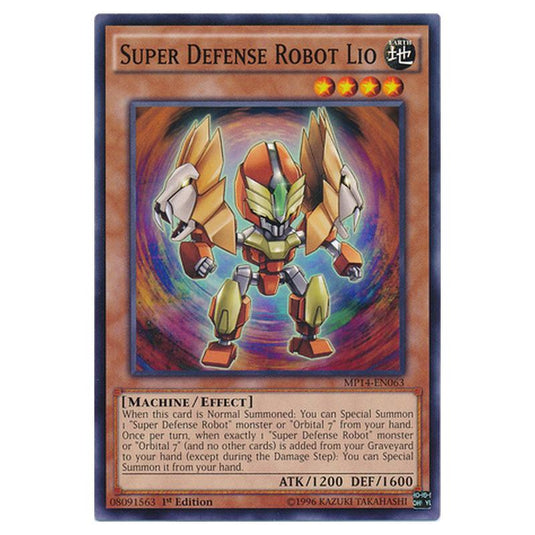Yu-Gi-Oh! - 2014 Mega-Tin Mega Pack - Super Defense Robot Lio (Common) MP14-EN063