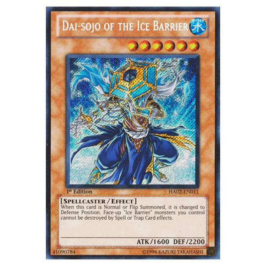 Yu-Gi-Oh! - Hidden Arsenal 2 - Dai-sojo of the Ice Barrier (Secret Rare) HA02-EN011