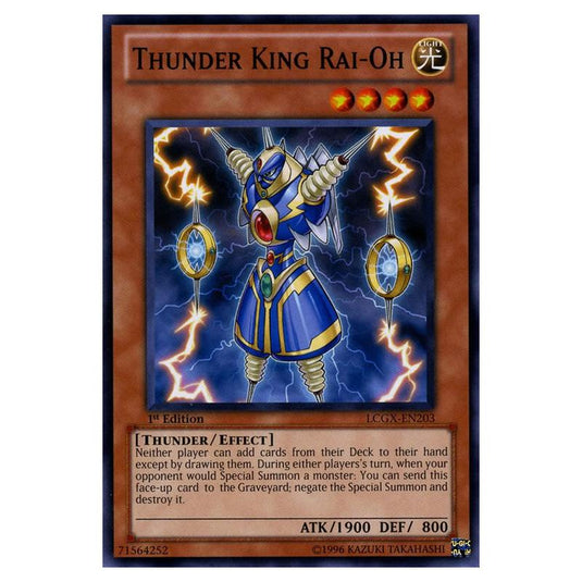 Yu-Gi-Oh! - Legendary Collection 2 - The Duel Academy Years Mega Pack - Thunder King Rai-Oh (Common) LCGX-EN203