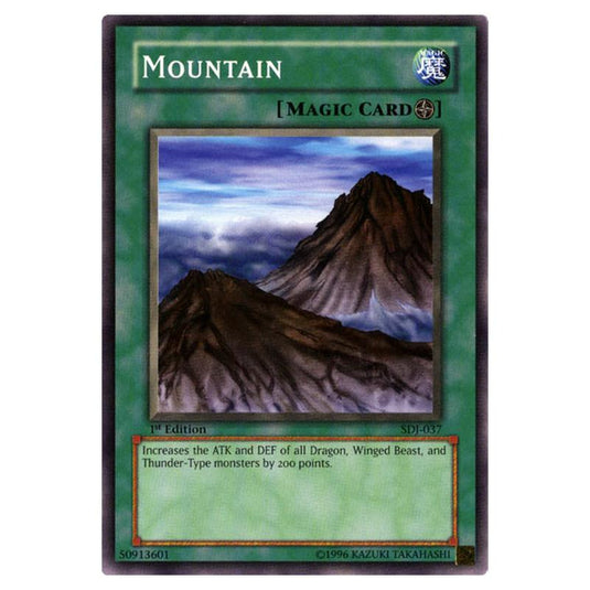 Yu-Gi-Oh! - Starter Deck - Joey - Mountain (Common) SDJ-037