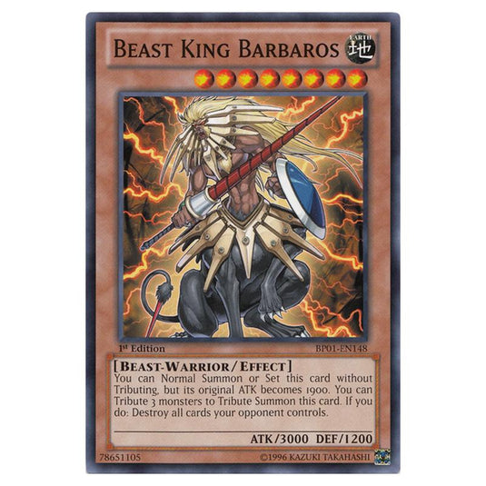 Yu-Gi-Oh! - Battle Pack - Epic Dawn - Beast King Barbaros (Common) BP01-EN148