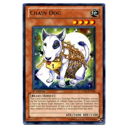 Yu-Gi-Oh! - Starstrike Blast - Chain Dog (Rare) - STBL-EN034