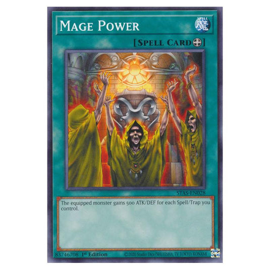 Yu-Gi-Oh! - 2-Player Starter Set - Mage Power (Common) STAS-EN028