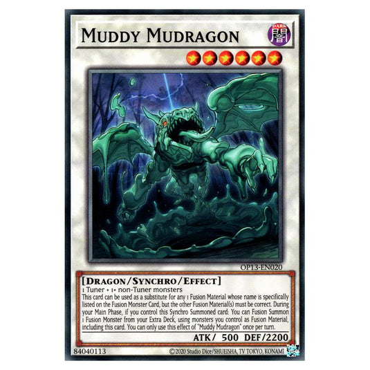 Yu-Gi-Oh! - OTS Tournament Pack 13 - Muddy Mudragon (Common) OP13-EN020