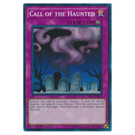 Yu-Gi-Oh! - Starter Deck - Link Strike - Call of the Haunted (Common) YS17-EN033