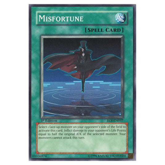Yu-Gi-Oh! - Enemy of Justice - Misfortune (Common) EOJ-EN037