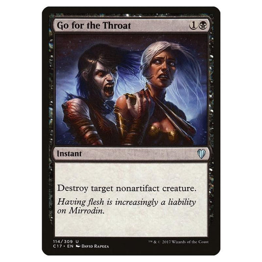 Magic The Gathering - Commander 2017 - Go for the Throat - 114/309