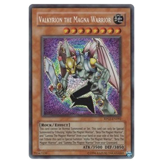 Yu-Gi-Oh! - Retro Pack 2 - Valkyrion the Magna Warrior (Secret Rare) - RP02-EN092