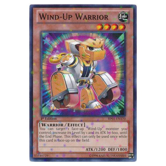Yu-Gi-Oh! - Battle Pack - Epic Dawn - Wind-Up Warrior (Starfoil Rare) BP01-EN170