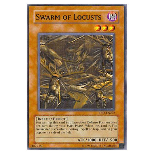Yu-Gi-Oh! - Dark Beginning 2 - Swarm of Locusts (Common) DB2-EN222