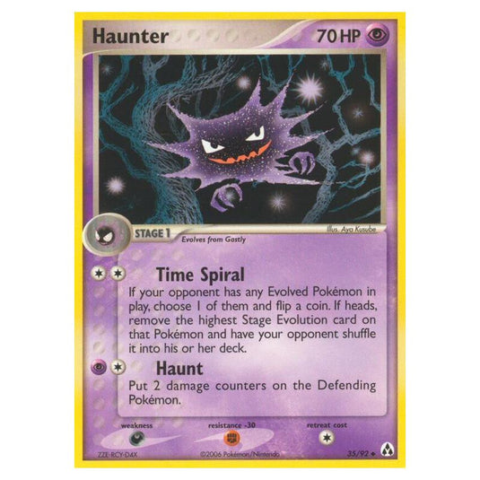 Pokemon - EX Legend Maker - Haunter - 35/92