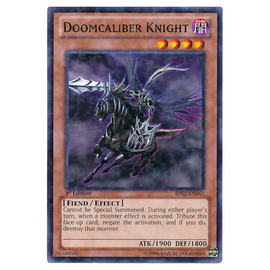 Yu-Gi-Oh! - Battle Pack 2 - War of the Giants - Doomcaliber Knight (Mosaic Rare) BP02-EN062