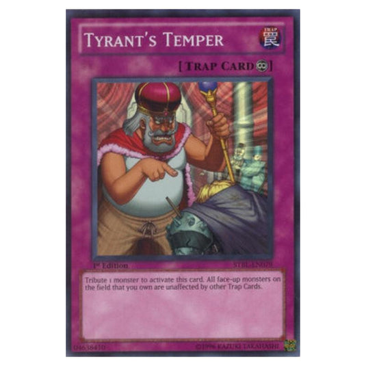 Yu-Gi-Oh! - Starstrike Blast - Tyrant's Temper (Super Rare) - STBL-EN079