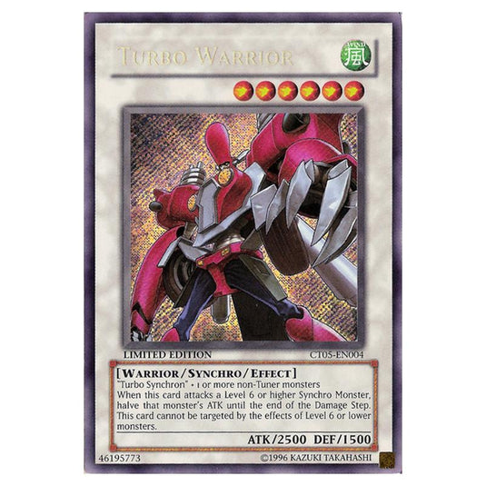 Yu-Gi-Oh! - Collectible Tins 2008 Wave 2 - Turbo Warrior (Secret Rare) CT05-EN004