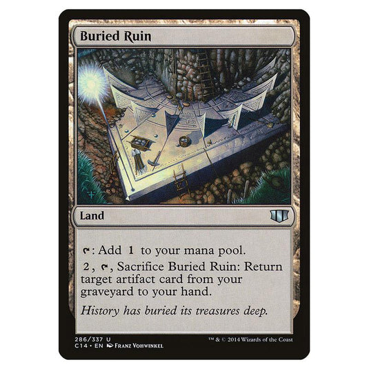 Magic The Gathering - Commander 2014 - Buried Ruin - 286