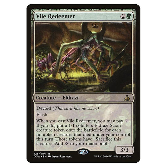 Magic the Gathering - Oath of the Gatewatch - Vile Redeemer - 125/184