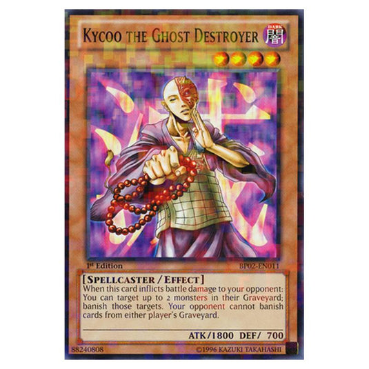 Yu-Gi-Oh! - Battle Pack 2 - War of the Giants - Kycoo the Ghost Destroyer (Mosaic Rare) BP02-EN011