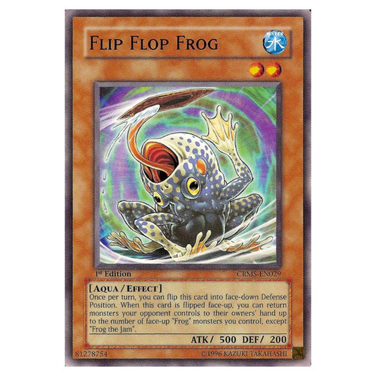 Yu-Gi-Oh! - Crimson Crisis - Flip Flop Frog (Common) CRMS-EN029