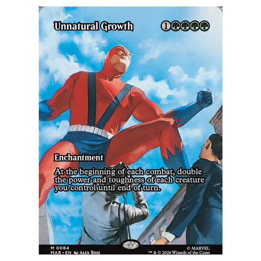 Magic The Gathering - Marvel Universe - Unnatural Growth - 0084