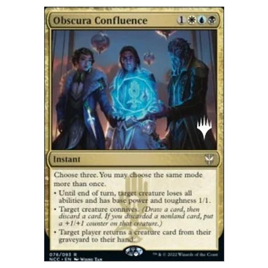 Magic The Gathering - Commander: Streets of New Capenna Promos - Obscura Confluence - 076/281