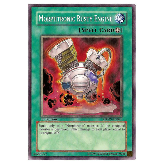 Yu-Gi-Oh! - Crimson Crisis - Morphtronic Rusty Engine (Common) CRMS-EN049